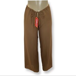 Zuliana Size Small Adjustable Tie Waist Pants. Made In USA. New With Tags
